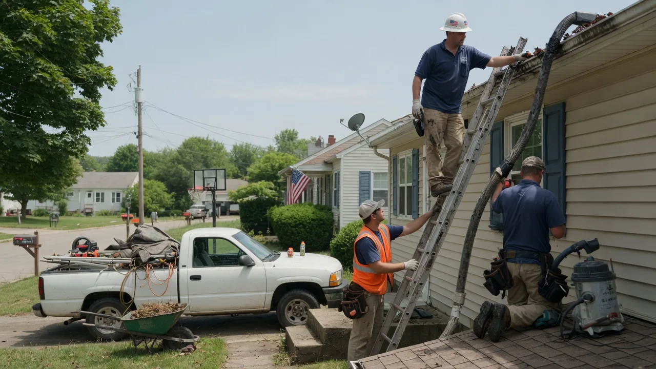 Gutter Installation in Roanoke, IL near me